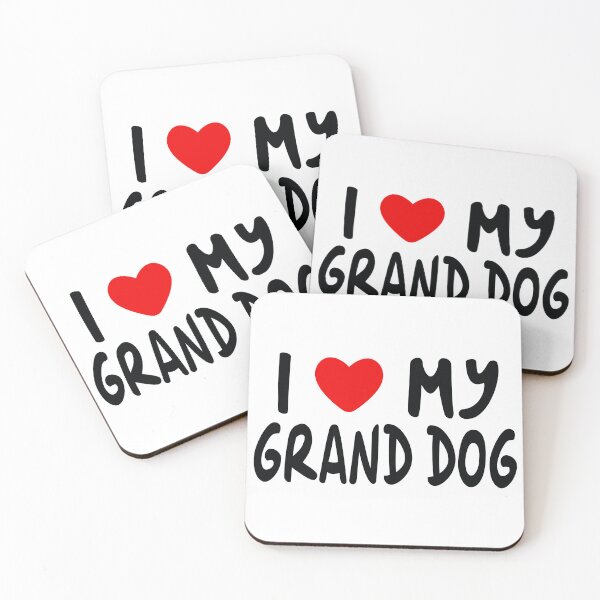 Item preview, I Love My Grand Dog designed and sold by the-craft-shop.