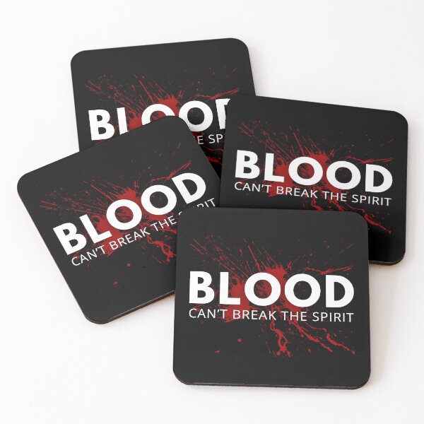 Item preview, Blood Cancer Awareness - Blood Can't Break The Spirit designed and sold by WGBTee.