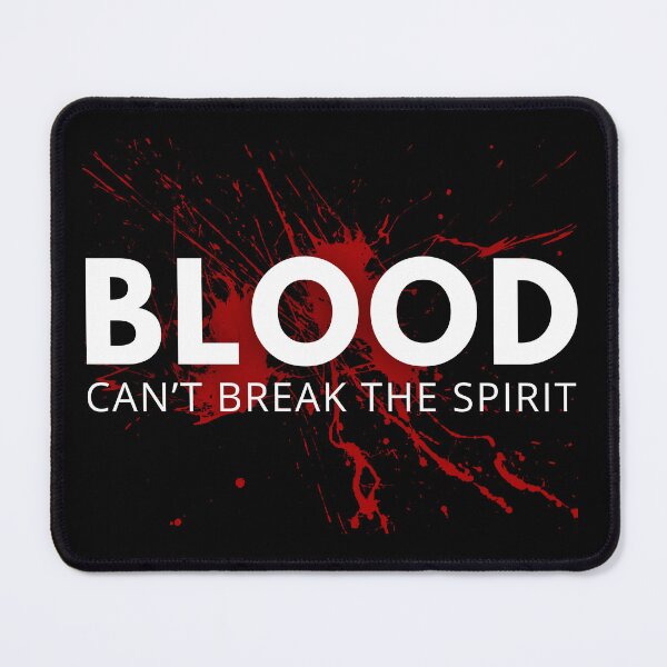 Item preview, Blood Cancer Awareness - Blood Can't Break The Spirit designed and sold by WGBTee.