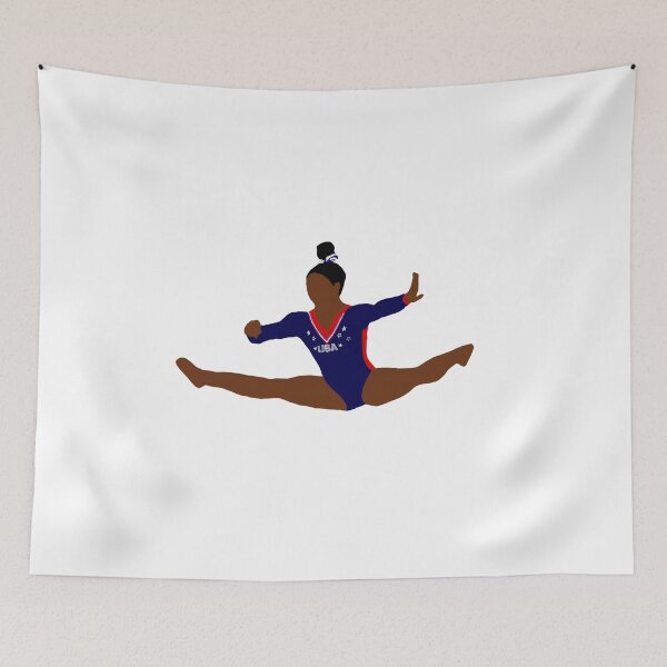 Item preview, simone biles sticker designed and sold by Mal Motion.