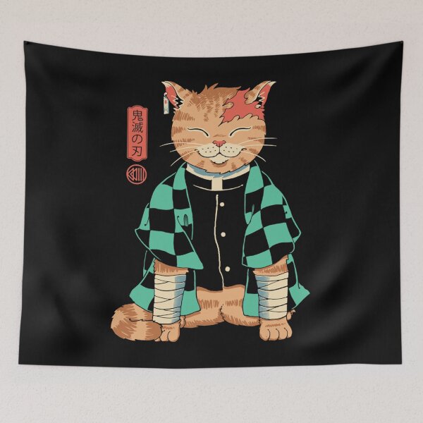 Item preview, Demon Slayer Cat  designed and sold by darbpnpeggy.