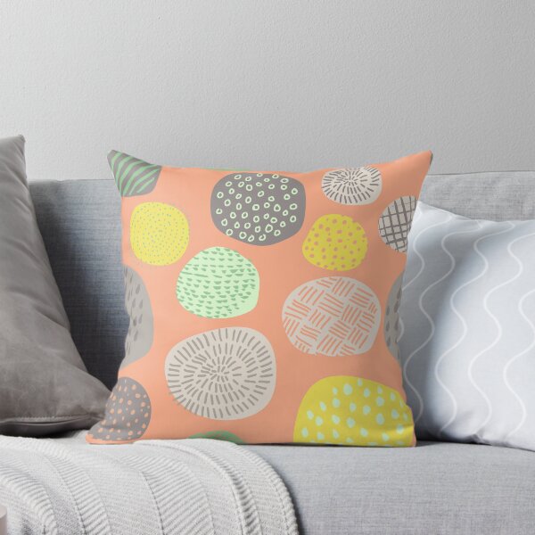 Item preview, Abstract Pattern of Multi-colored Circles designed and sold by latheandquill.