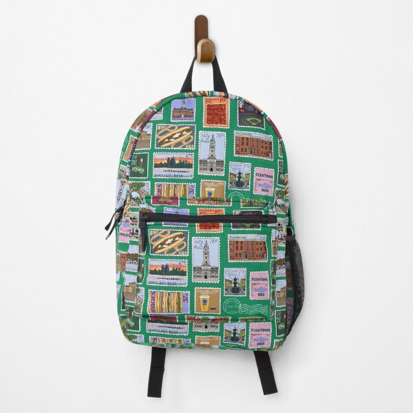 Item preview, Philly Stamps Pattern - Bright Green designed and sold by Elizabeth Weglein.