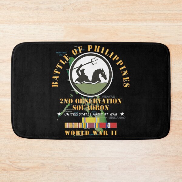 Artikelvorschau, Armee – Kampf um die Philippinen – 2. Beobachtungsgeschwader mit PAC – PHIL SVC entworfen und verkauft von Military Insignia Products.