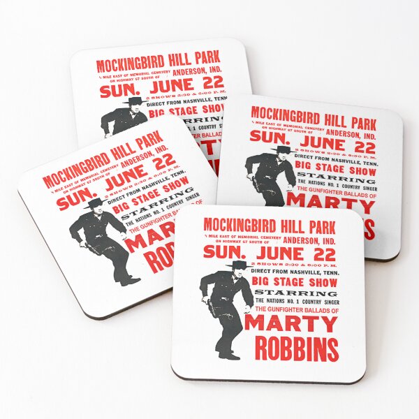 Item preview, Marty Robbins Concert Poster designed and sold by Anne9Lacombe.