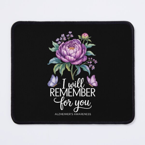 Item preview, I Will Remember For You Alzheimer's Awareness designed and sold by Sunset4Bones.