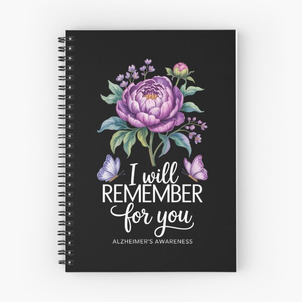Item preview, I Will Remember For You Alzheimer's Awareness designed and sold by Sunset4Bones.