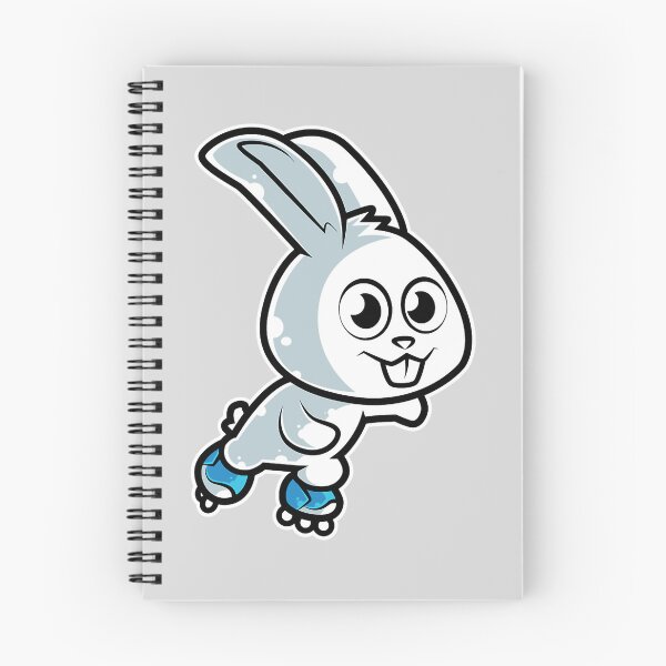 Item preview, Loves Basket And Rabbit Retro Roller Skate White Bunny Print Good Day designed and sold by billyfranklinCa.