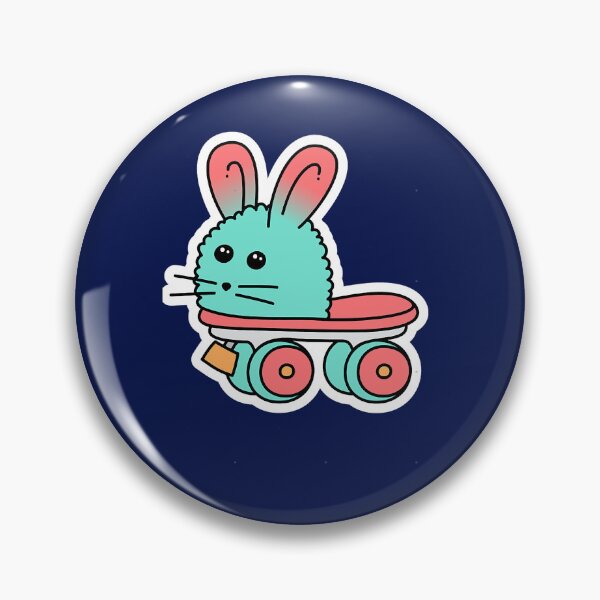 Item preview, Girl Who Loves Bunny Slippers EverythingRoller Skate Vintage Retro designed and sold by billyfranklinCa.