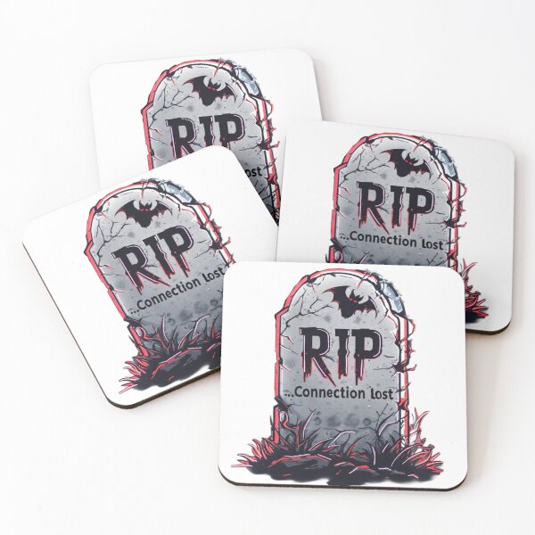 Item preview, RIP Connection Lost – Gamer Tombstone Shirt designed and sold by M0urningStar.