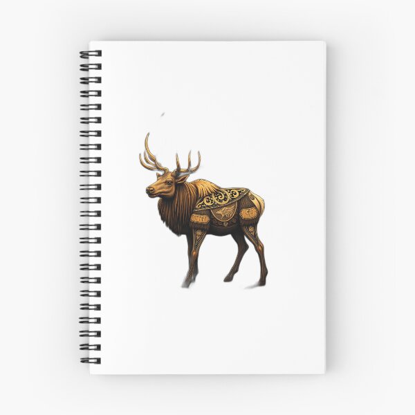 Item preview, Viking Elk with Nordic Motifs designed and sold by sharon1210.