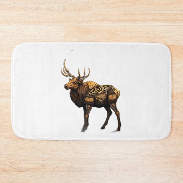 Item preview, Viking Elk with Nordic Motifs designed and sold by sharon1210.