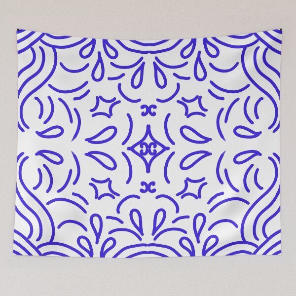 Item preview, Waves in Blue designed and sold by humanscale Arts.