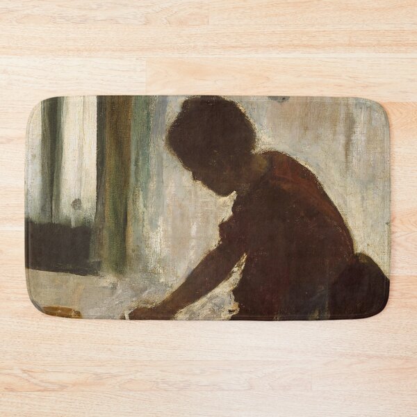 Item preview, A Woman Ironing, by Edgar Degas (1873) designed and sold by AnimaliaStar.