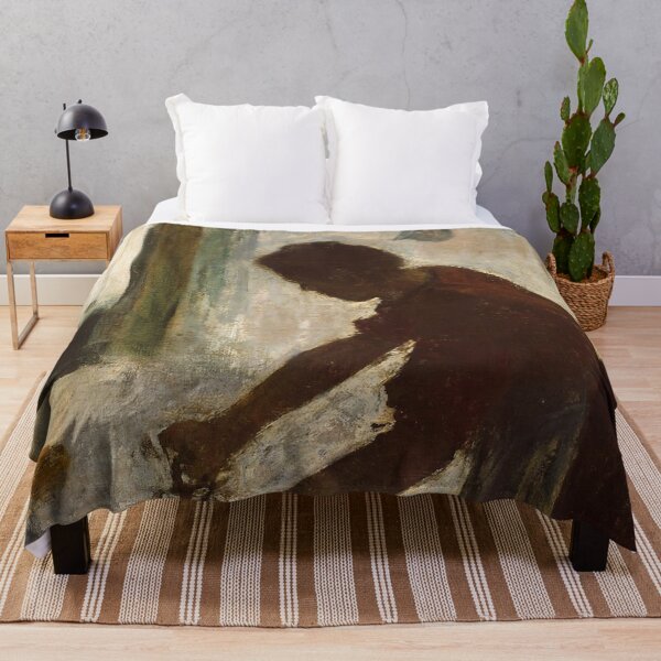 Item preview, A Woman Ironing, by Edgar Degas (1873) designed and sold by AnimaliaStar.