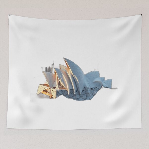 Item preview, Sydney Opera House in Lace Patterns designed and sold by sharon1210.