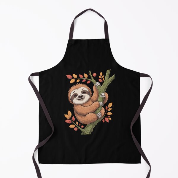 Item preview, Cute Sloth Fall Leaves Thanksgiving Autumn designed and sold by Sunset4Bones.