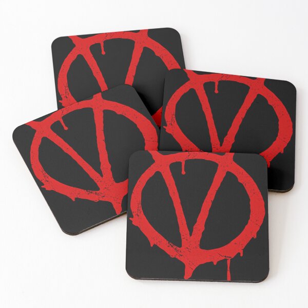 Item preview, V For Vendetta Vintage Symbol designed and sold by VineyardDougie.