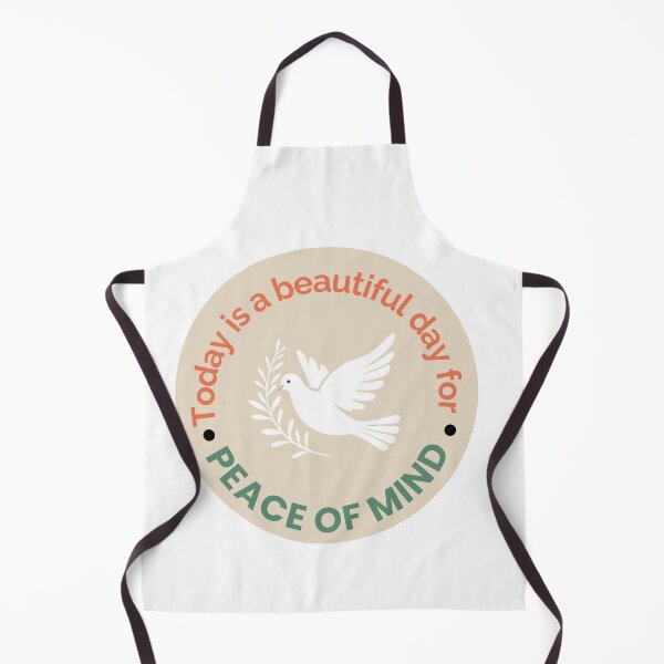 Item preview, Today Is a Beautiful Day for Peace of Mind – Inspirational Quote designed and sold by SDesignsUSA.