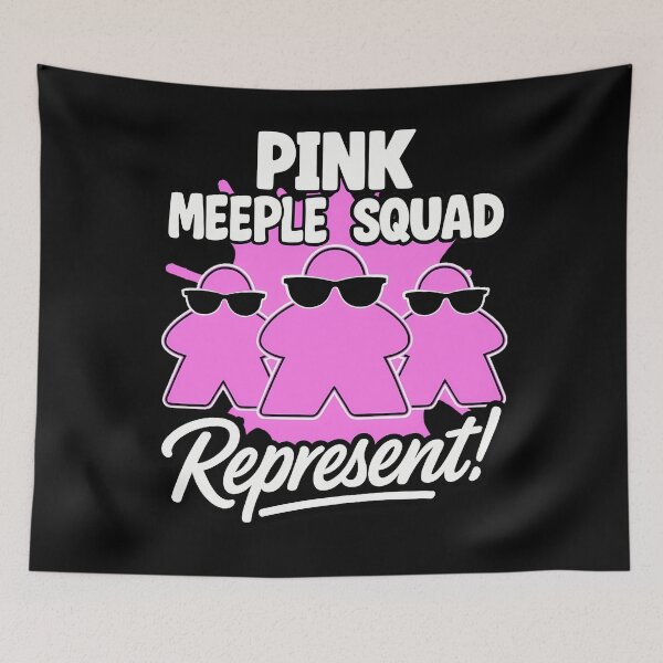 Item preview, Pink Meeple Squad designed and sold by DeltaJohns.