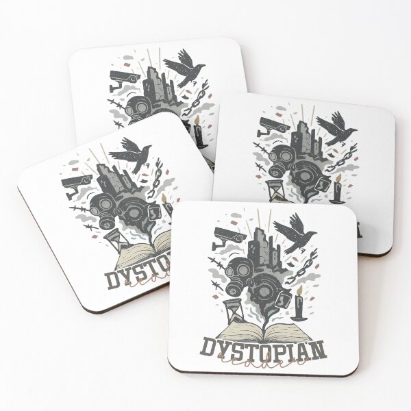 Item preview, Whimsigoth Dystopian Reader Symbolic Art Print designed and sold by CottonandQuill.