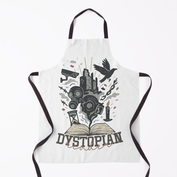Item preview, Whimsigoth Dystopian Reader Symbolic Art Print designed and sold by CottonandQuill.