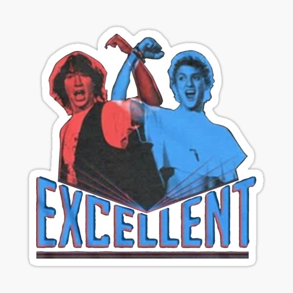 Excellent Sticker