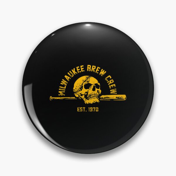 Item preview,  Brew Crew Skull On Bat designed and sold by KeshawnDietrich.