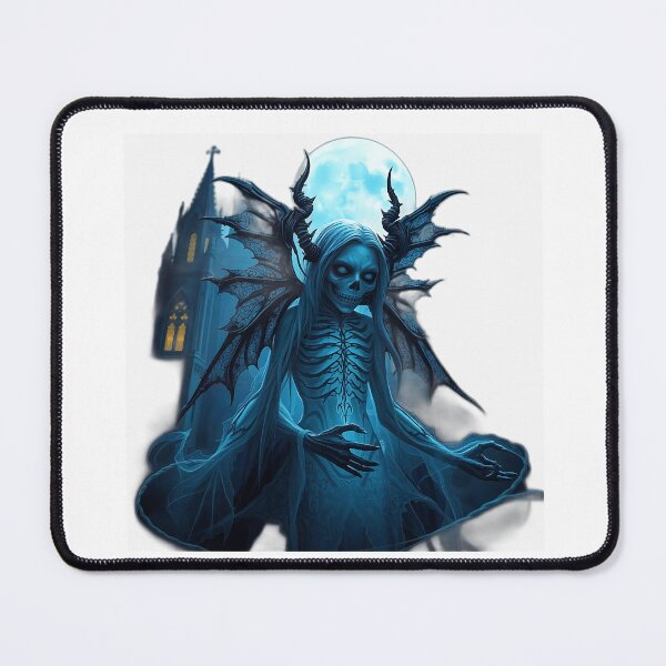 Item preview, Haunting Banshee with Gothic Cathedrals designed and sold by sharon1210.