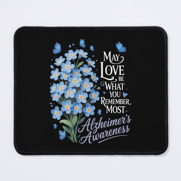 Item preview, May Love Be What You Remember Most Alzheimer Awareness designed and sold by Sunset4Bones.