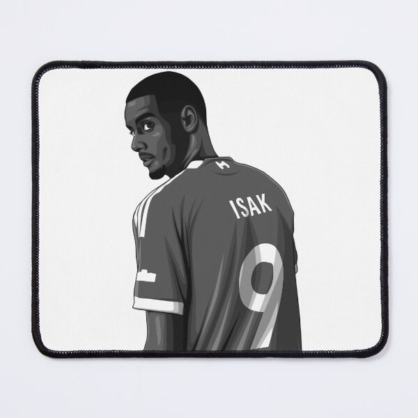 Item preview, Alexander Isak Black and White Version designed and sold by Aldduardo.