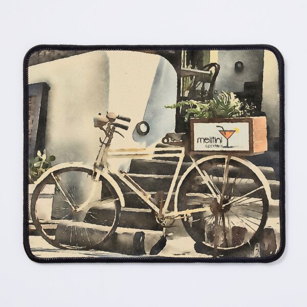 Item preview, White, Rustic Bicycle designed and sold by DonnaMariePhoto.