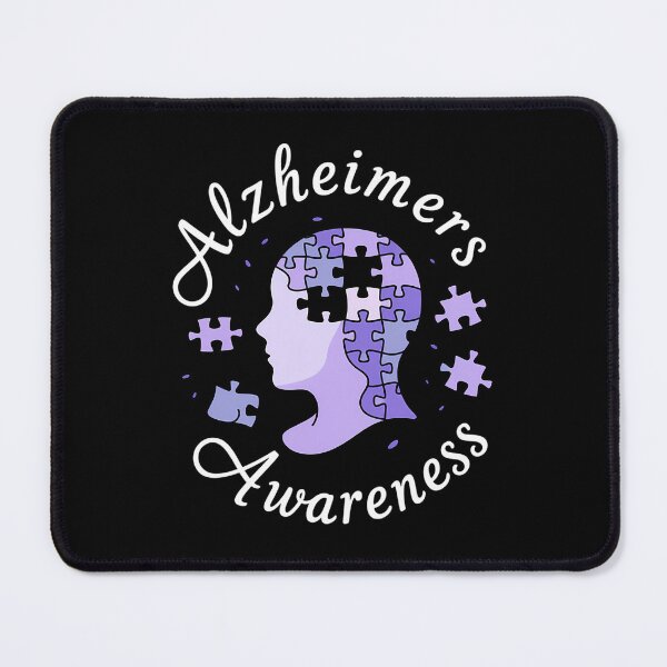 Item preview, Alzheimer's Awareness Purple Ribbon designed and sold by Sunset4Bones.