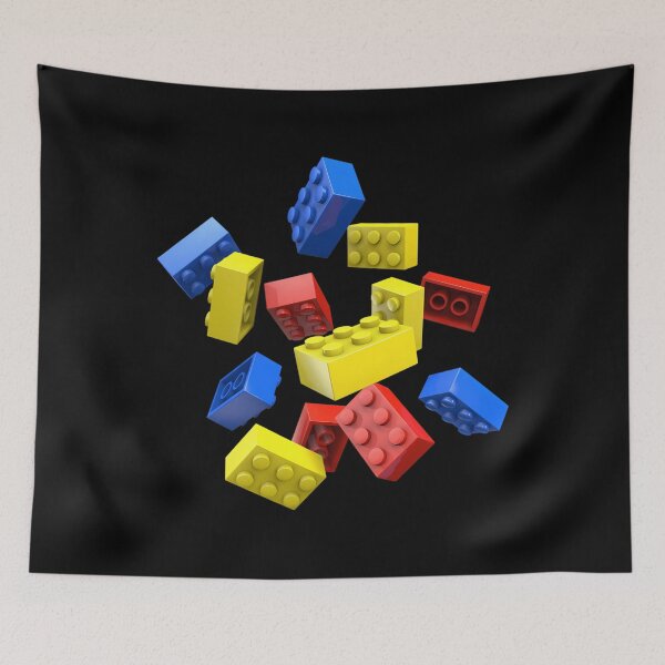 Item preview, Falling Toy Bricks designed and sold by VineyardDougie.