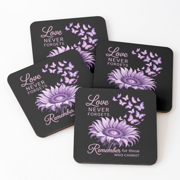 Item preview, Love Never Forgets Remember Those Who Cannot Alzheimer Awareness designed and sold by Sunset4Bones.