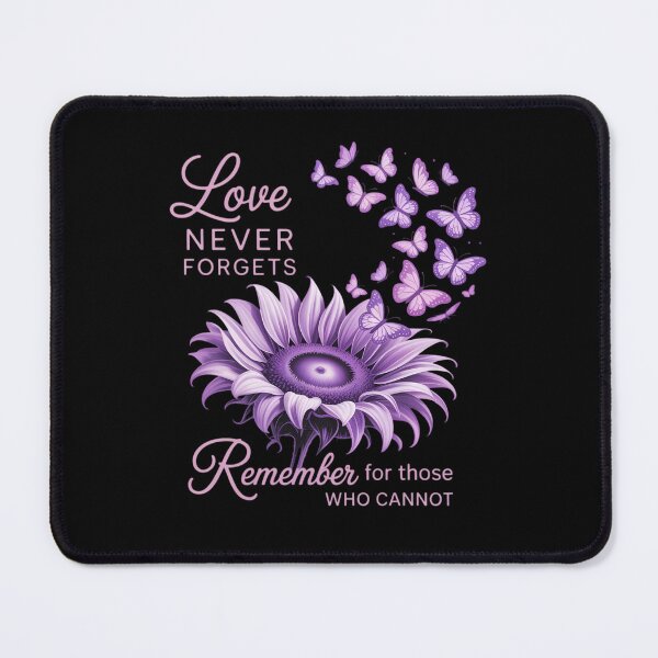 Item preview, Love Never Forgets Remember Those Who Cannot Alzheimer Awareness designed and sold by Sunset4Bones.
