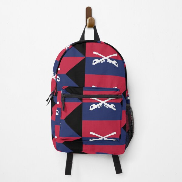 Item preview, Army - Cavalry Regiment - Guidon - Red Blue X 300 designed and sold by Military Insignia Products.