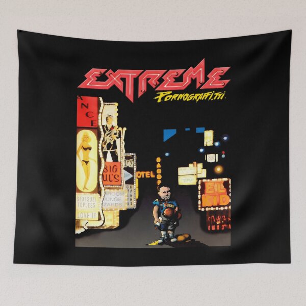 Item preview, Vintage Hard Rock Graphic Ex.tr.em.e Design For Music Lovers designed and sold by IsobelHud.