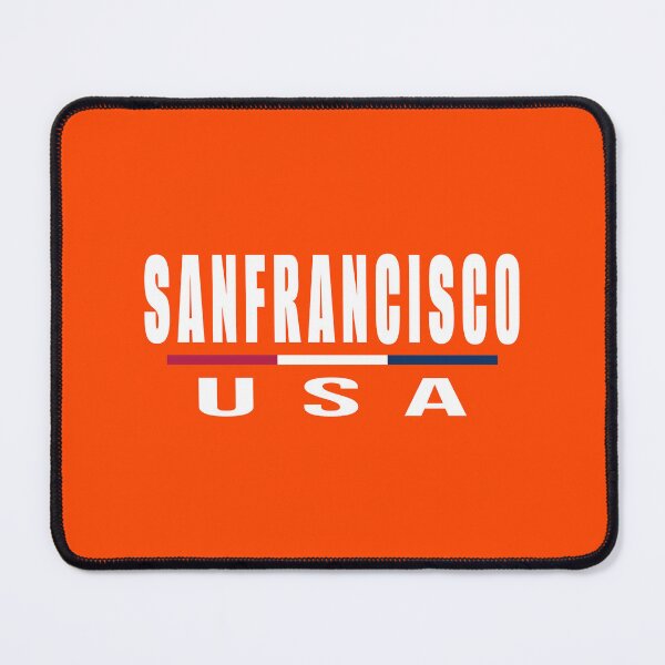Item preview, San Francisco USA T-Shirt - Minimalist Typography American Flag Design Tee designed and sold by Suparrific.