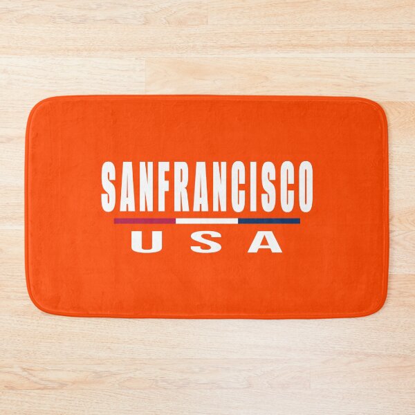 Item preview, San Francisco USA T-Shirt - Minimalist Typography American Flag Design Tee designed and sold by Suparrific.