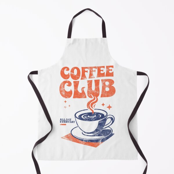 Item preview, Coffee Club – All Day Every Day Retro Coffee Lover Design  designed and sold by TeeByDesignsCo®.