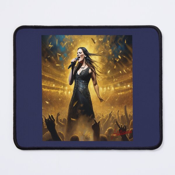 Item preview, "Epic Symphony: Floor Jansen's Theatrical Power in Symphonic Metal" designed and sold by Artisticanvas.
