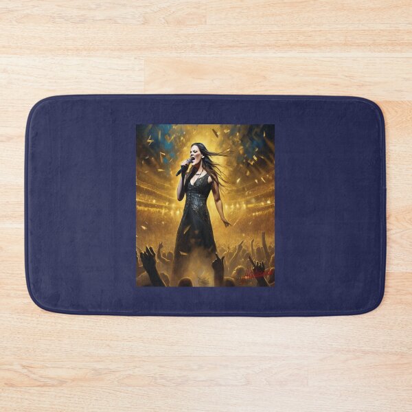 Item preview, "Epic Symphony: Floor Jansen's Theatrical Power in Symphonic Metal" designed and sold by Artisticanvas.