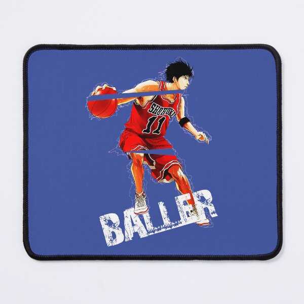 Item preview, Anime Basketball Baller with Red Jersey Art designed and sold by AlexKramer.
