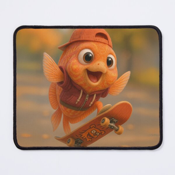 Item preview, Skater Discus Fish designed and sold by Sillytoe.