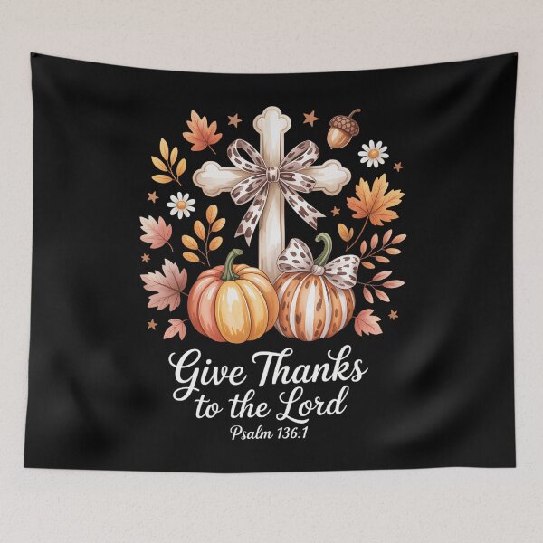 Item preview, Fall Christian Lovers Thanksgiving designed and sold by DoorwayThreads.