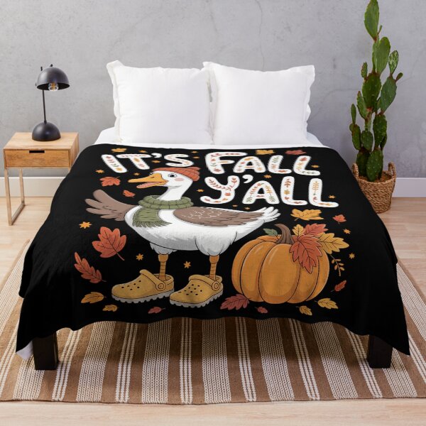 Item preview, Funny Goose Autumn Pumpkin Spice designed and sold by DoorwayThreads.