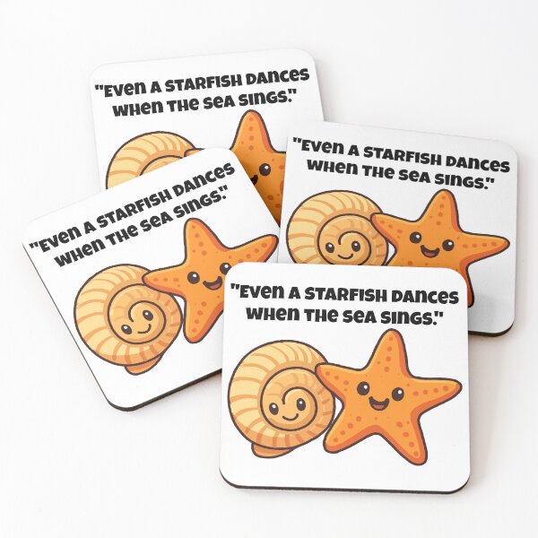 Item preview, Seashell & Starfish – The Starfish Dance designed and sold by Latitude 1°N.
