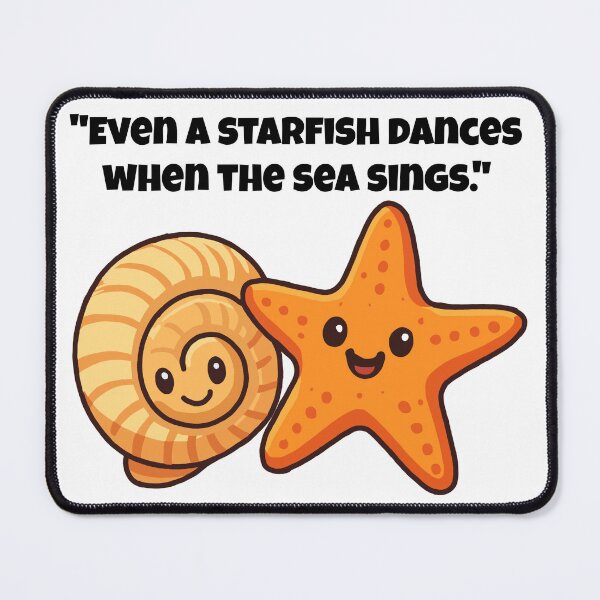 Item preview, Seashell & Starfish – The Starfish Dance designed and sold by Latitude 1°N.