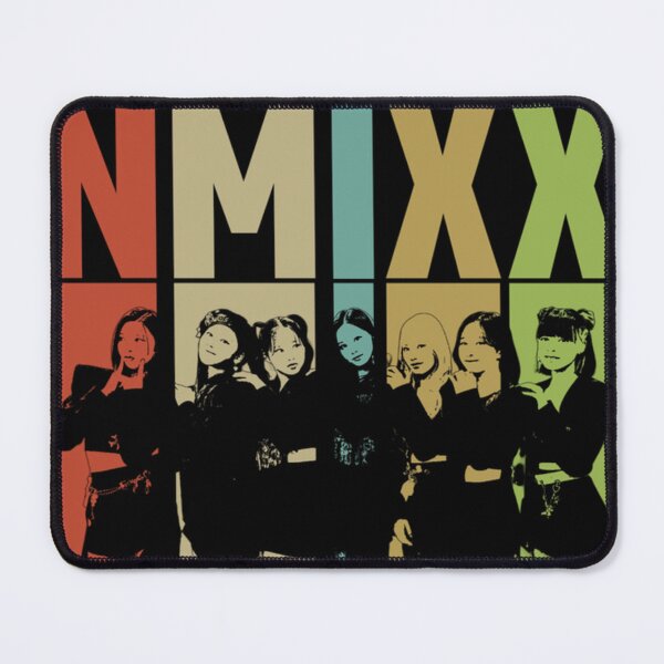 Item preview, Nmixx Colorful Retro Silhouette designed and sold by DOROTHYGO.